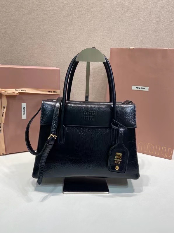 미우미우 5BA302 솔리테어 토트백 28x19.5x11cm